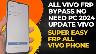 How To Vivo T1 5G Frp Bypass With Out PC 2024 Android 13 & 14 / ViVo T1 5G Google Account Bypass