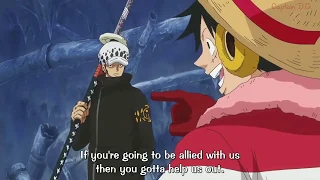 Trafalgar D. Law - Super Cute embarassing moment with the Straw Hat Pirates