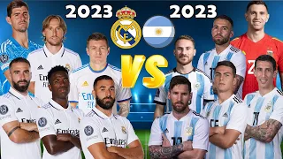 Real Madrid VS Argentina