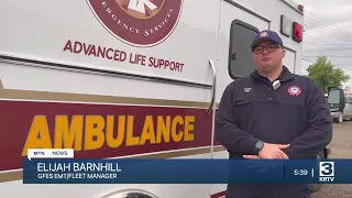 Great Falls Emergency Services is refurbishing an ambulance