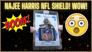 NAJEE HARRIS NFL SHIELD! NASHEEEEEESH! 2021 Panini Flawless Football Hobby 1 Box Break #12