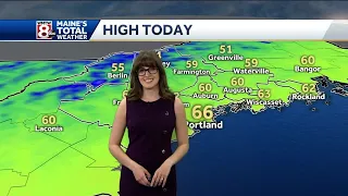 Sunny but cooler today with a chilly night ahead