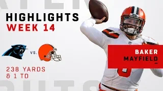 Baker Mayfield Highlights vs. Panthers