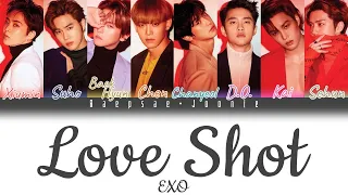 EXO - Love Shot (Eng/Rom/Han) Color Coded Lyrics