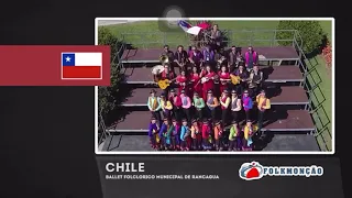 Ballet Folclórico Municipal Rancagua Chile / Festival Internacional de Monção Portugal Europa