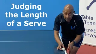 Judging the Length of a Serve | Table Tennis | PingSkills