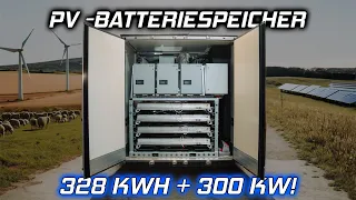 320 KWH + 300KW MEB BATTERIESPEICHER | PHOTOVOLTAIK BATTERIESPEICHER-SYSTEME | ESDI EV