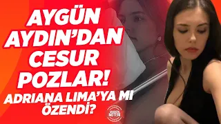 Aygün Aydın Cesur Pozlarıyla Yine Gündemde!! Kendini Adriana Lima'ya Benzetti!! | Magazin Noteri