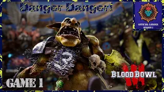 Blood Bowl 3 - Official Ladder - Game 1 Chaos Renegades vs Elven Union