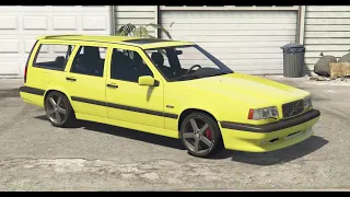 Volvo 850 T5-R | GTA 5 PC | Grand Theft Auto Car Mods | +Download Link | 60 FPS 1080p