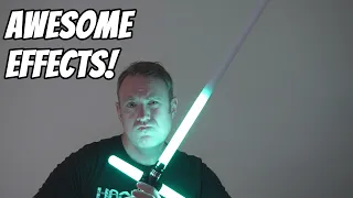 This Star Wars Lightsaber has super cool effects!