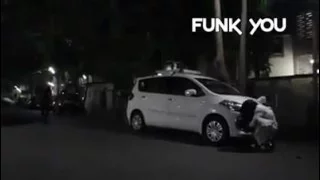 Hoverboard ghost prank