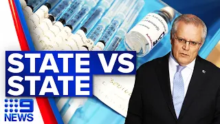 PM in the middle of state squabble | Coronavirus | 9 News Australia