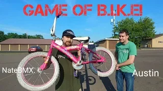 PRINCESS BIKE GAME OF B.I.K.E! (HE CHEATED)