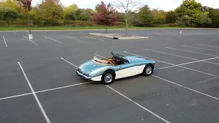 1957 Austin Healey 100-6 BN4 Drone Video 2