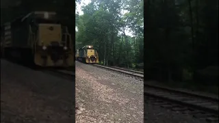 Rbmn #3050 pulling rbmn # 425 steam