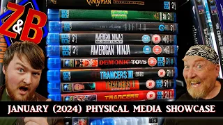 January (2024) Physical Media Showcase - 4K Ultra HD, Blu-rays & 88 Films OOP - Zak & Buzz Review