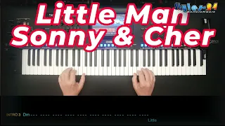 Little Man - Sonny & Cher, Cover, eingespielt mit titelbezogenem Style auf Yamaha Genos.