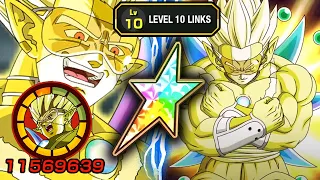 100% NEW ULTIMATE HEARTS LEVEL 10 LINKS SHOWCASE! Dragon Ball Z Dokkan Battle