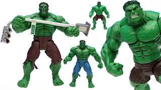 Hulk The Movie 2003 Action Figure Collection | Punching Hulk | Bruce Banner | Hulk Collection