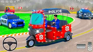عربة سيارات الشرطة لعبة 3D - لعبة توك توك السيارات - العاب اندرويد - Android Games