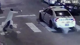 Gunman Ambushes Parked Police Officer