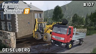 JCB CX4 | Public Works and Farming | Geiselberg | Farming Simulator 19 | Episode 107