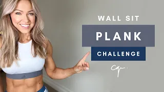 PLANK & WALL SIT CHALLENGE at Home | Can you last 15 minutes?