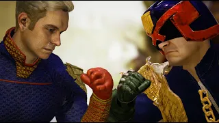 Mortal Kombat 1 - Homelander vs Judge Dredd