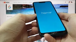 Honor 8C Hard reset Удаление пароля