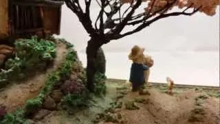 ジオラマ（日本の田園風景）　diorama～a Japanese style  rural landscape～