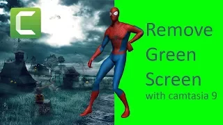 How to remove green screen in Camtasia Studio 9
