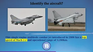 Can you identify these fighter jets? Test your knowledge on the famous fighter jets