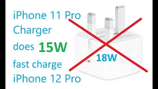 iPhone 12 Pro charger 20W - Watch this before you buy fast charger - Consider Anker Nano 20W not 18W