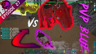 PVP blue obelisk - Highlights #5 -  ARK Small Tribes - Official PVP EP#27