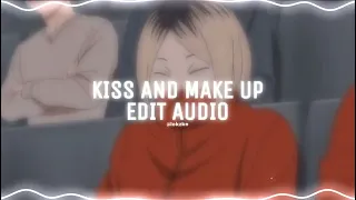 kiss and make up - dua lipa, blackpink (edit audio)