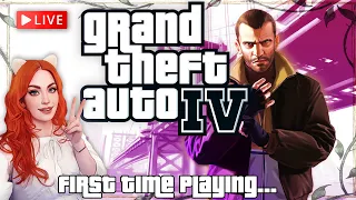 🔴LIVE – GTA IV for the FIRST TIME: Does it Still Hold Up?