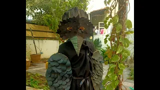 First Prize Winning - Easy Homemade Bird Animal Day Costume for Kids - Crow Bird Animal  Halloween