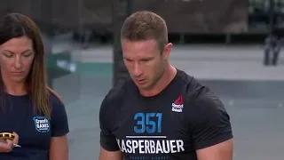 Standing Overhead & Power Squats AGE 35 49 Women & Men PART 3 of 4 2018 CrossFit Games