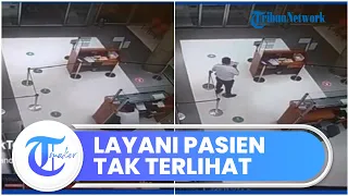 Terekam CCTV Staf Rumah Sakit Ini Layani Pasien 'Tak Terlihat', Syok saat Konfirmasi ke Dokter Jaga