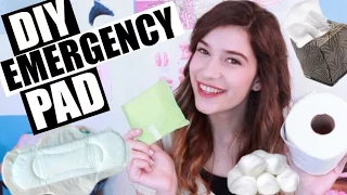 HOW TO MAKE A DIY EMERGENCY PAD!