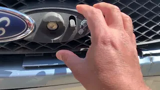 How To Open The Ford Focus Faulty Bonnet￼ ￼Lock
