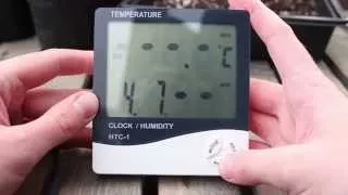 How to Use a Max/Min Thermometer & Hygrometer