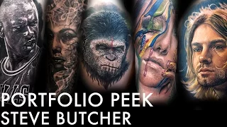 Tattoo Portfolio Peek - Steve Butcher