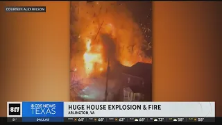 House explodes while police in Arlington, Virginia, try to execute search warrant, police say