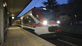 La linea del Brennero - Treni serali alla stazione di ORA/AUER (BZ)