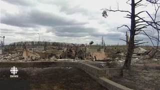 Inside Fort McMurray: Media gets glimpse at fire damage