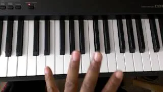 Major Scales: How to Play B Major Scale on Piano (Right and Left hand)