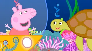 Peppa Pig Explores the Underwater World in a Submarine 🐷 🤿 Adventures With Peppa Pig