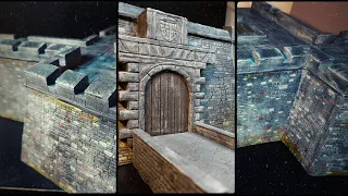 STONE FORTIFICATION - Castillo de San Marcos - Wargames scenery